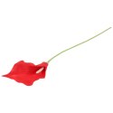 KALIA CALLA SILIKON GAŁĄZKA SZTUCZNA pomarańczowo-żółta 67 cm