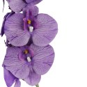 STORCZYK sztuczne kwiaty do wazonu GAŁĄZKA ORCHIDEA fioletowa 100 cm
