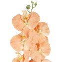 STORCZYK sztuczne kwiaty do wazonu GAŁĄZKA ORCHIDEA łososiowa 100 cm