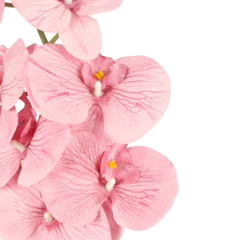 STORCZYK sztuczne kwiaty do wazonu GAŁĄZKA ORCHIDEI biała 100 cm