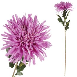 CHRYZANTEMA KWIAT SZTUCZNY do wazonu fioletowa 74 cm