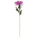 CHRYZANTEMA KWIAT SZTUCZNY do wazonu fioletowa 74 cm