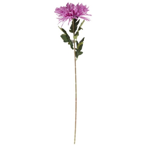 CHRYZANTEMA KWIAT SZTUCZNY do wazonu fioletowa 74 cm