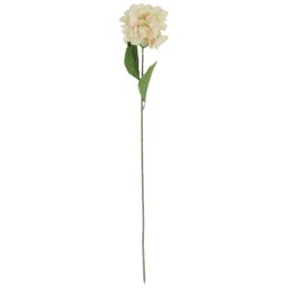 HORTENSJA KWIAT SZTUCZNY do wazonu kremowa 72 cm