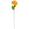 HORTENSJA KWIAT SZTUCZNY do wazonu pomarańczowa 72 cm