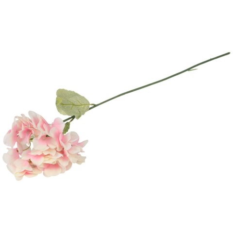 HORTENSJA KWIAT SZTUCZNY do wazonu pomarańczowa 72 cm