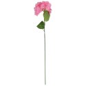 HORTENSJA KWIAT SZTUCZNY do wazonu różowa 72 cm