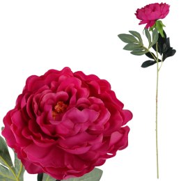 PIWONIA KWIAT SZTUCZNY do wazonu bordowa PEONIA 72