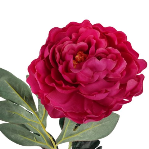PIWONIA KWIAT SZTUCZNY do wazonu bordowa PEONIA 72