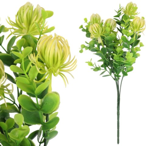 PROTEA BUKIET SZTUCZNY dodatek do kompozycji zielony 32 cm