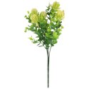 PROTEA BUKIET SZTUCZNY dodatek do kompozycji zielony 32 cm