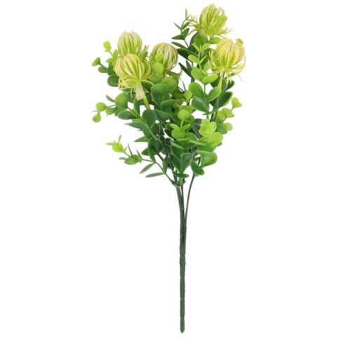PROTEA BUKIET SZTUCZNY dodatek do kompozycji zielony 32 cm