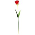 TULIPAN KWIAT SZTUCZNY do wazonu czerwony 65 cm
