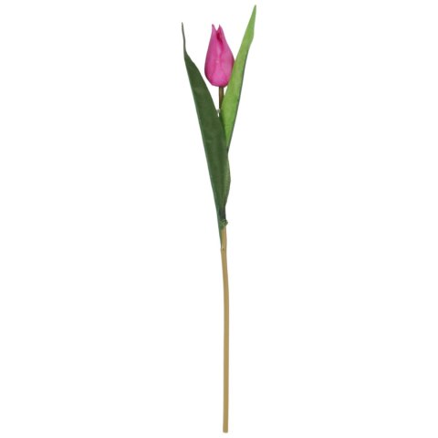 TULIPAN KWIAT SZTUCZNY do wazonu różowy 40 cm