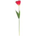 TULIPAN KWIAT SZTUCZNY do wazonu różowy 65 cm