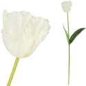 TULIPAN KWIAT SZTUCZNY do wazonu różowy 65 cm