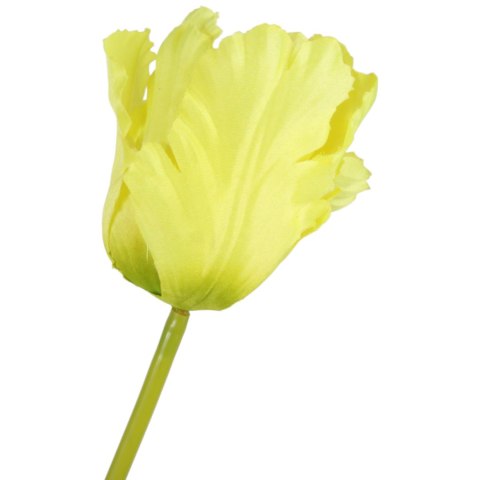 TULIPAN KWIAT SZTUCZNY do wazonu zielony 65 cm