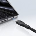 Kabel przewód 3w1 USB-C Flash Series 3 100W 1.5m - czarny