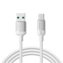 Kabel przewód USB-A - USB-C Lively Series 3A 1.2 m - biały