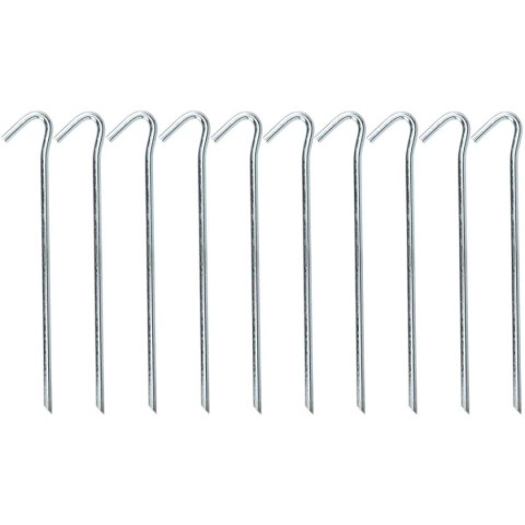 ŚLEDZIE DO NAMIOTU 23CM KPL 10SZT METAL REDCLIFFS