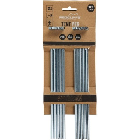 ŚLEDZIE DO NAMIOTU 23CM KPL 10SZT METAL REDCLIFFS