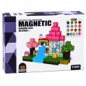 Zestaw Klocki Magnetyczne Kostki Sześciany Piksel Magiczna Kraina 3D 100el.