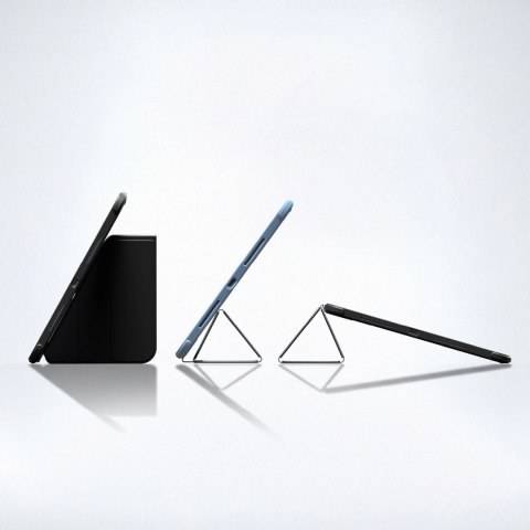 Etui AMAZINGTHING Titan Pro Case do iPada A16 11" z obrotową podstawką 720° i uchwytem na rysik - czarne