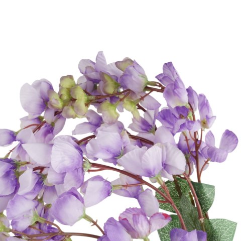 Wisteria Sztuczne Kwiaty Girlanda Glicynia Kwiaty Wiszące Balkon Taras Ślub fioletowa