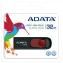 Pendrive A-DATA C008 64 GB Czarno-czerwony (64 GB /USB 2.0 /Czarno-czerwony )