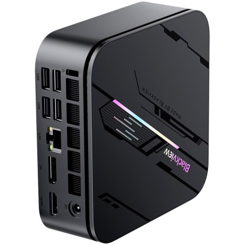 Blackview miniPC MP100 Pro AMD Ryzen 5 7430U up to 4.3HGz 16/512 WiFi 6 BT 5.2 LAN RJ45 USB 3.2Gen1x4 USB 3.2Gen2x2 HDMI2.0x1 DP