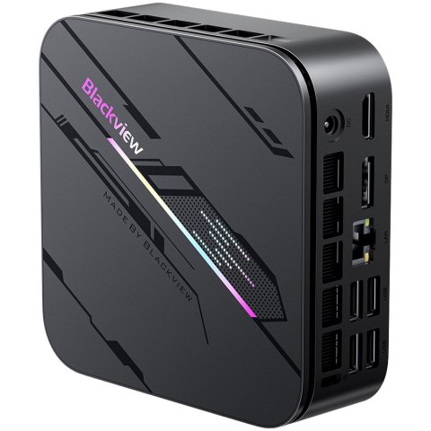 Blackview miniPC MP100 Pro i3-1215U up to 4,4HGz 16/512 WiFi 6 BT 5.2 LAN RJ45 USB 3.1Gen1x4 USB 3.1Gen2x2 TypeC PDx1 HDMI DP Wi