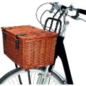 KOSZYK ROWEROWY WIKLINOWY NA PRZÓD 45x30x25CM BICYCLE GEAR