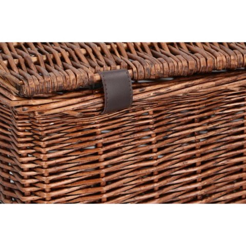 KOSZYK ROWEROWY WIKLINOWY NA PRZÓD 45x30x25CM BICYCLE GEAR