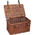 KOSZYK ROWEROWY WIKLINOWY NA PRZÓD 45x30x25CM BICYCLE GEAR