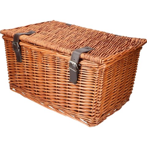 KOSZYK ROWEROWY WIKLINOWY NA PRZÓD 45x30x25CM BICYCLE GEAR
