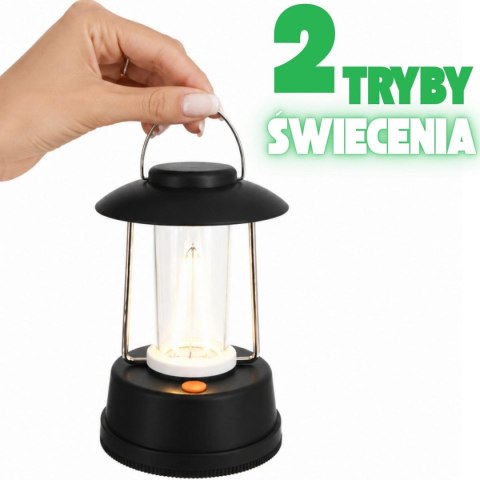 LATARKA LAMPA CAMPING BATERIE 12,5X8CM REDCLIFFS