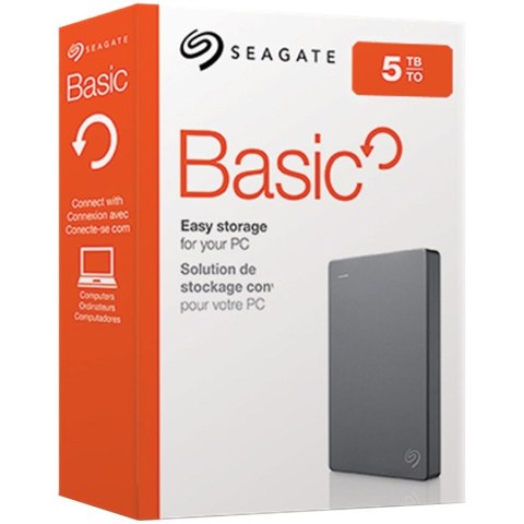 SEAGATE Dysk zewnętrzny Basic (2.5", 5TB, USB 3.0)