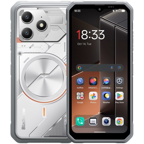 Blackview FORT100 LTE 6.56-inch HD+ 1612x720 90Hz 8+128GB MT Helio G81 Octa-Core 2.0GHz 13MP Front 16MP Rear NFC MIL-STD-810H 50