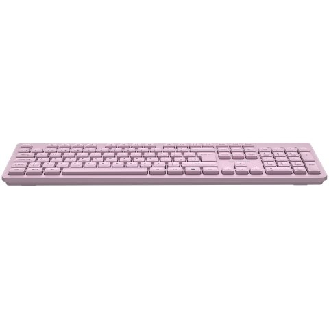 CANYON Klawiatura HKB-W01 UK/US AAA Bezprzewodowa Różowa