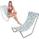 LEŻAK OGRODOWO PLAŻOWY SKŁADANY I TORBA FRUIT MELON