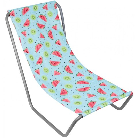 LEŻAK OGRODOWO PLAŻOWY SKŁADANY I TORBA FRUIT MELON