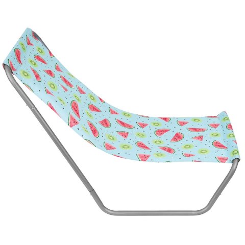 LEŻAK OGRODOWO PLAŻOWY SKŁADANY I TORBA FRUIT MELON