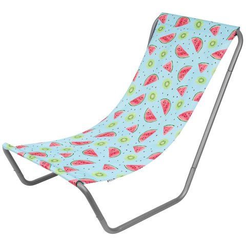 LEŻAK OGRODOWO PLAŻOWY SKŁADANY I TORBA FRUIT MELON
