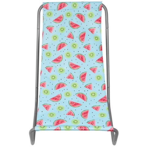 LEŻAK OGRODOWO PLAŻOWY SKŁADANY I TORBA FRUIT MELON