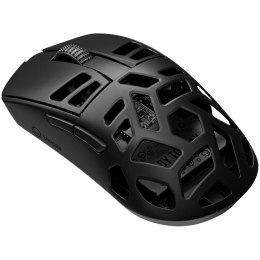 LORGAR Mysz Gamingowa MSE90W, Bezprzewodowa ze stopu magnezu,Czarna