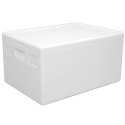 Termobox pudełko termiczne styropianowe z pokrywką atest PZH 685x485x365mm 80L