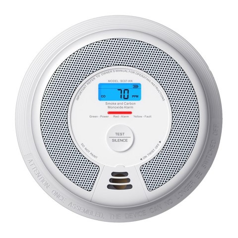 Inteligentny czujnik dymu i alarmu Wi-Fi X-SENSE SC07-WX