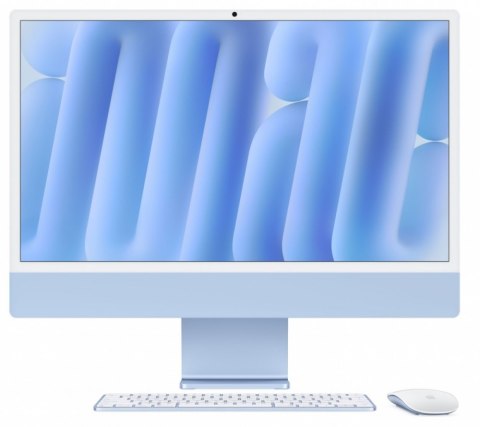 Komputer All-in-One APPLE iMac 24 (24"/M4/16GB/SSD256GB/Niebieski)