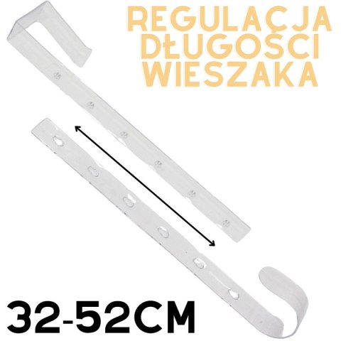 WIESZAK HAK NA WIANKI PRZEŹROCZYSTY