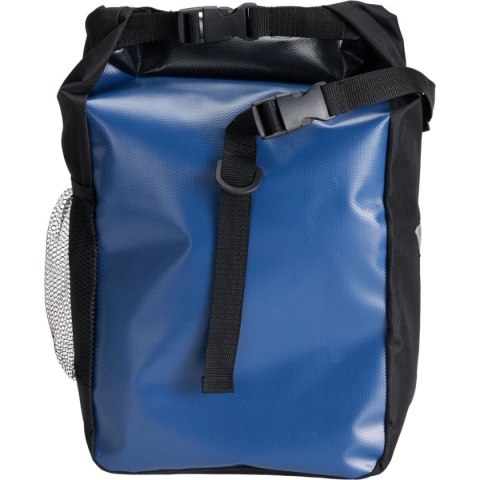 SAKWA TORBA ROWEROWA WODOSZCZELNA TYLNA NA BAGAŻNIK NIEBIESKA 13,5L XQMAX PRO